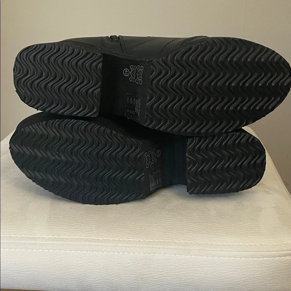 Iron Fist Black Winged Platform Boots - Picture 4 of 4